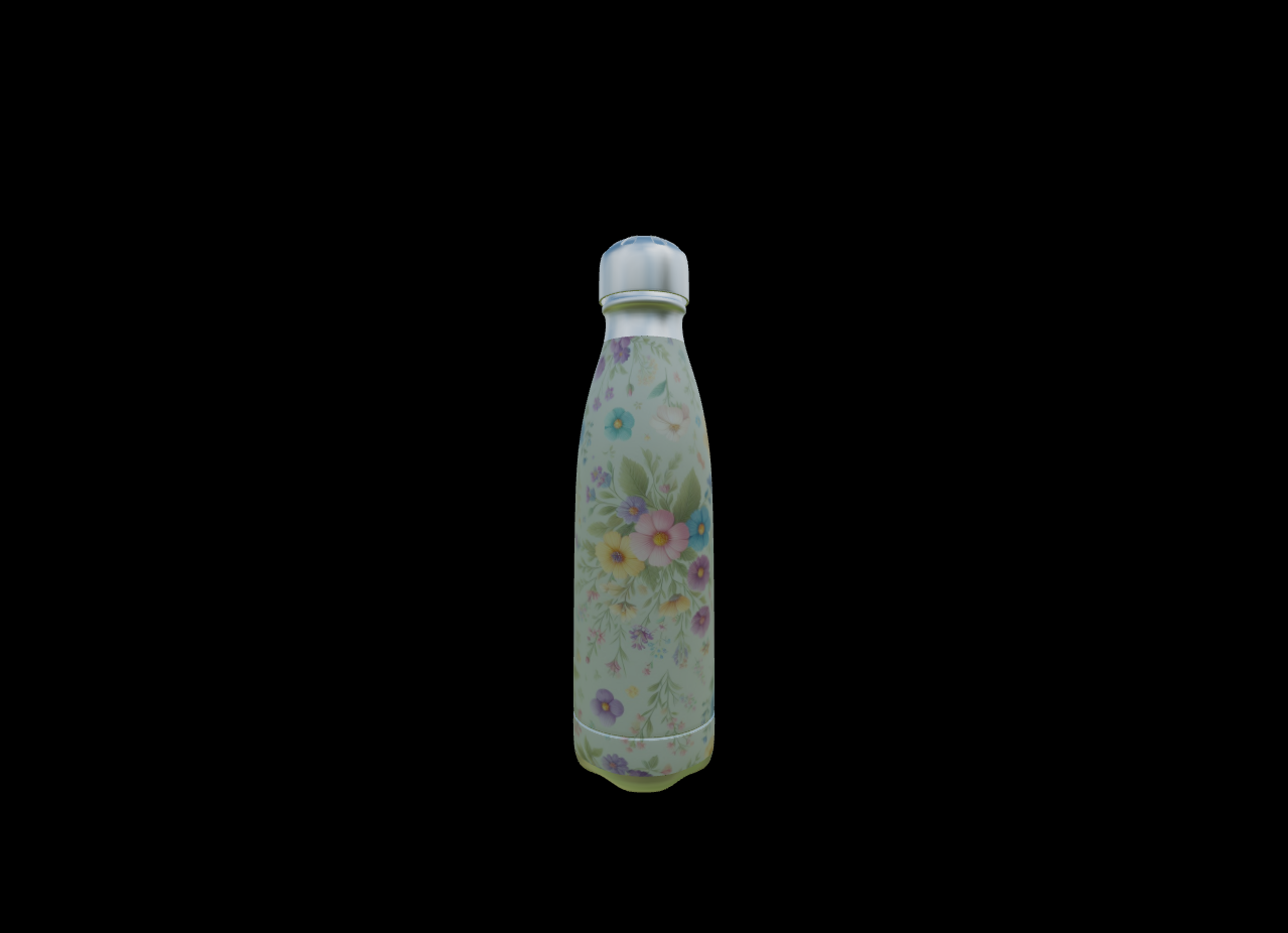 Buy this bottle with an awesome flower pattern!